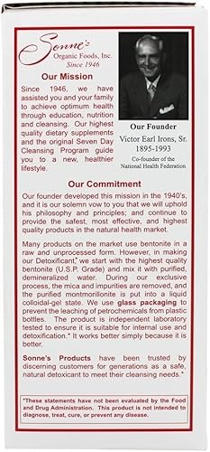 Miniatura 3 de Sonne's - Arcilla de bentonita hidratada líquida desintoxicante #7, 32 onzas