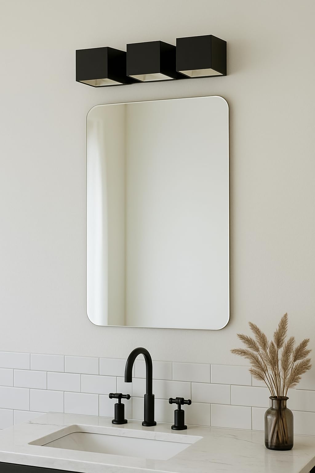 Compact 12x18 Frameless Mirror – Crystal Clear Surface with Polished Glass Edges – Great for Small Rooms, Bathrooms, or Closet Doors – Easy to Hang-image-47