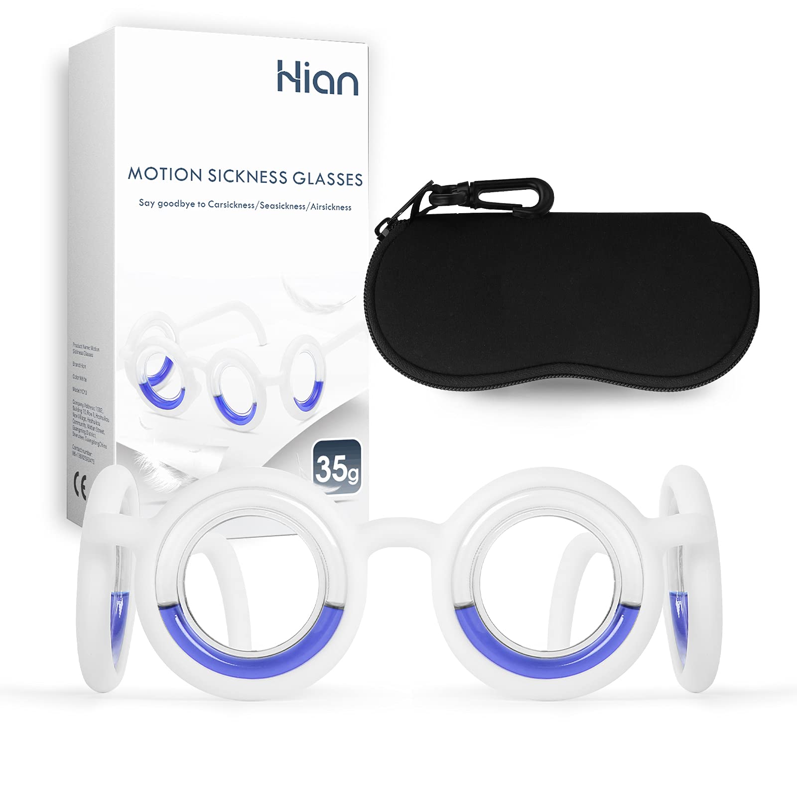 Buy Hion Anti Motion Sickness Smart Glasses, UltraLight Portable