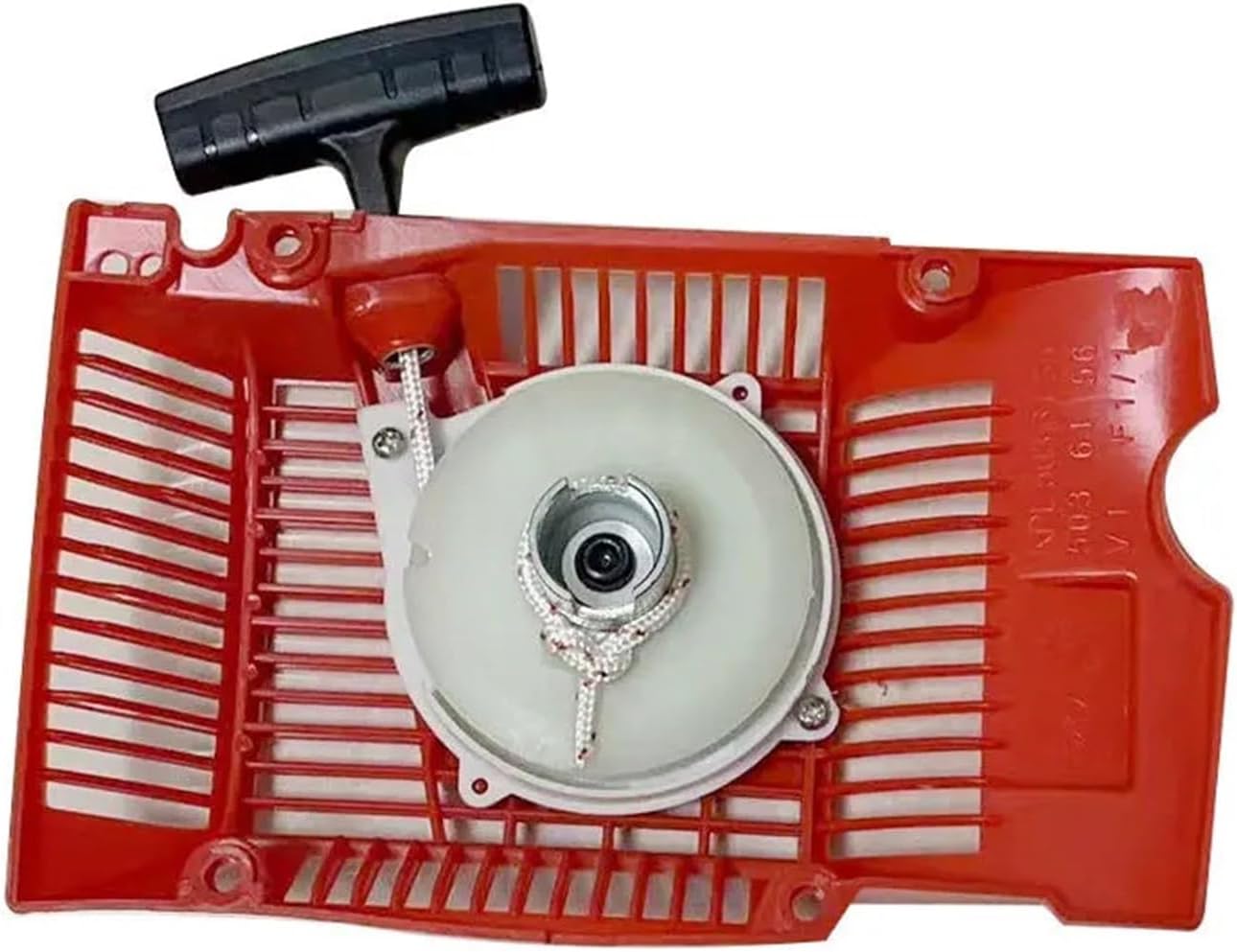 Recoil Pull Starter Assembly for 61 261 262 268 Chainsaw Rewind Pulley Grip Rope Side Cover Replacement Parts