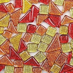 Anktily Glitzerkristall Mosaikfliesen 200g