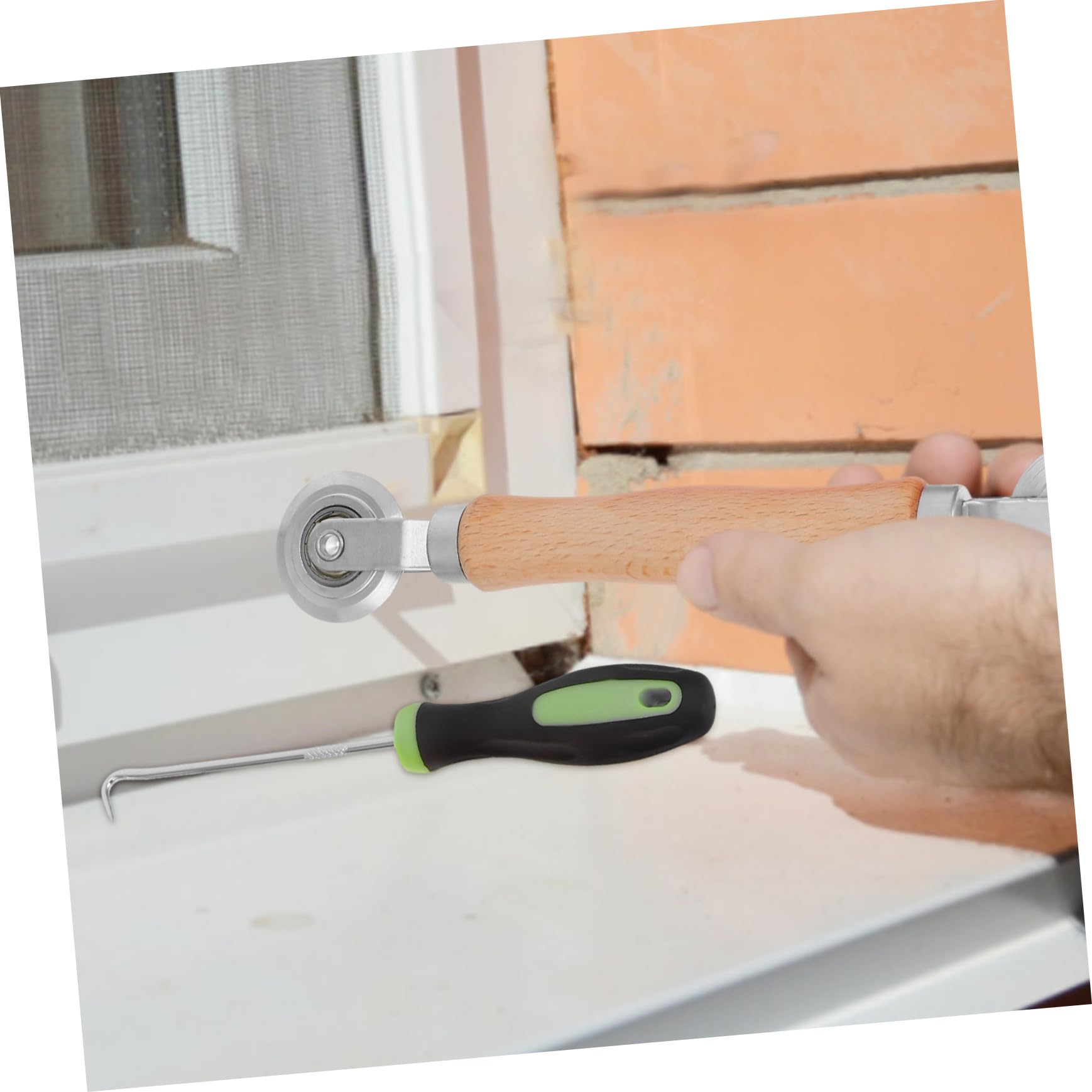 Effizientes Holz mit ABS Reparaturset Fliegengitter für vielseitiges Werkzeug zum Aufrollen Entfernen von Bildschirmleisten für Dekoration s und Heimwerkerprojekte