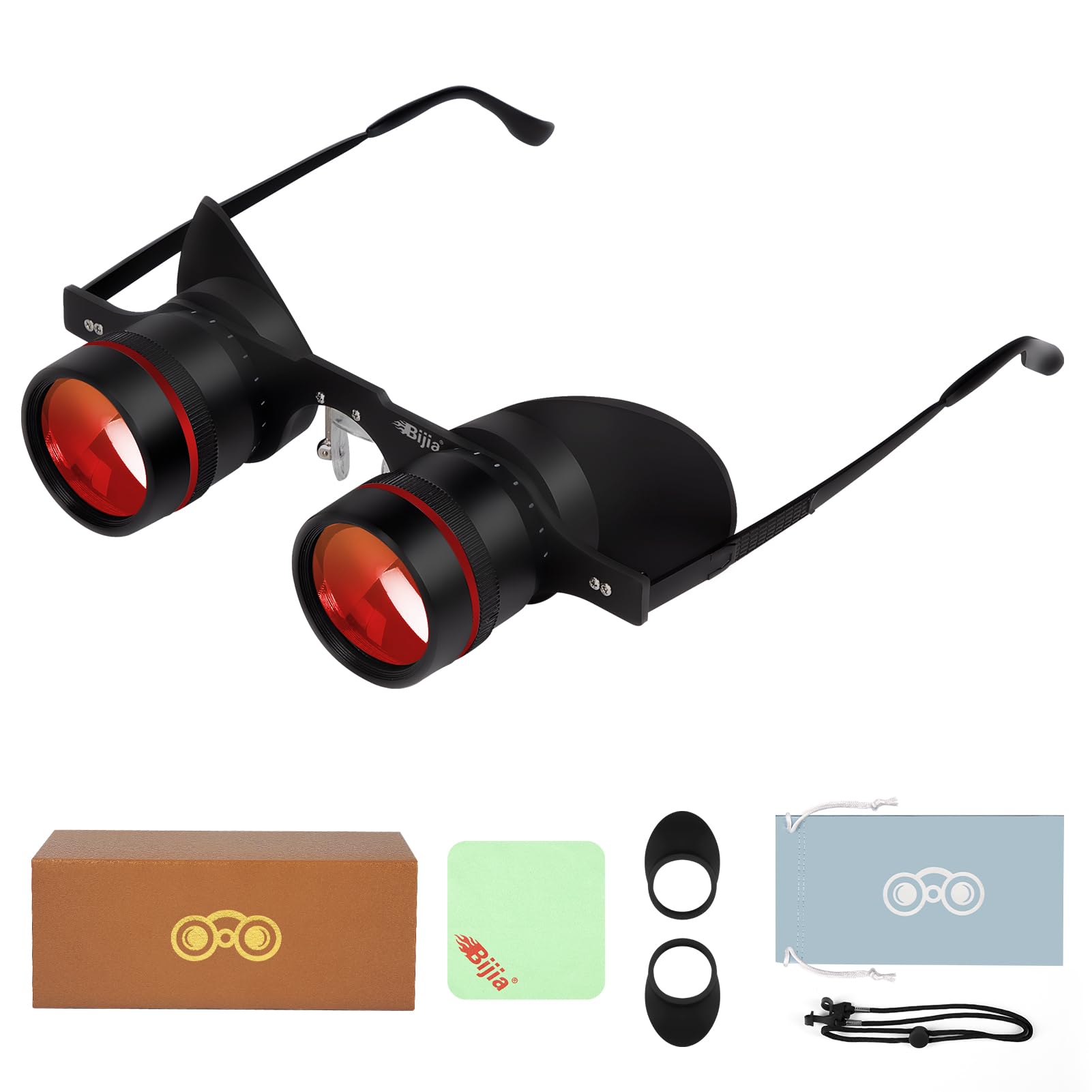 BIJIA 3x Hands-Free Opera Glasses