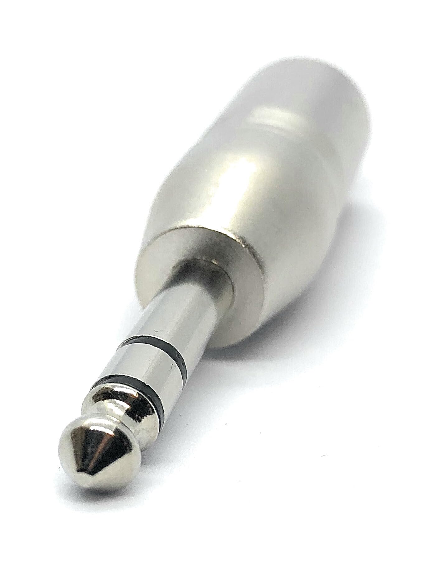 Ome Audio XLR to 6.35mm (1/4 inch) Jack (Male to Male) TRS Audio Adapter/Converter (Balanced), Black