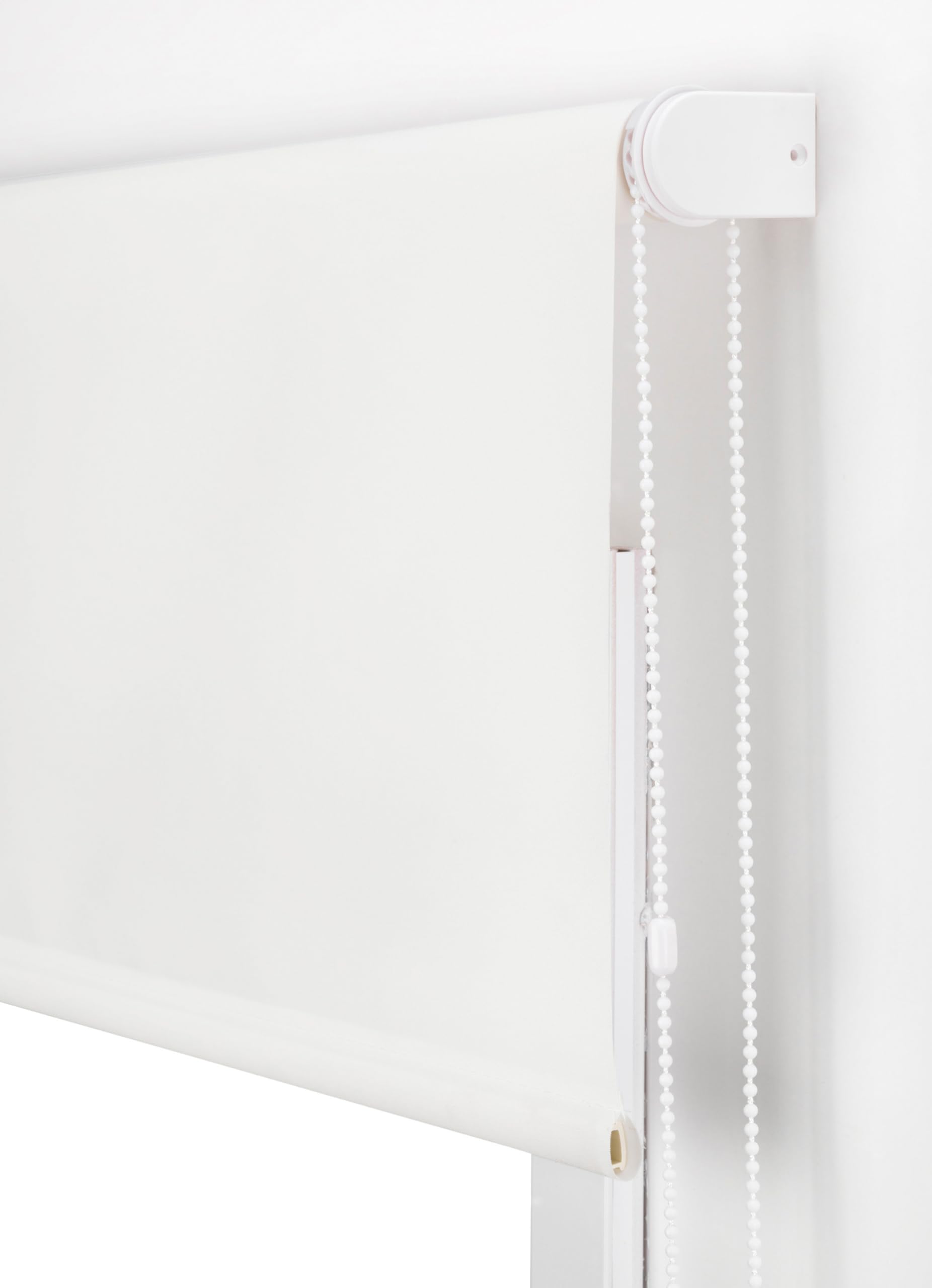 ECOMMERC3 Store Enrouleur translucide uni Dimensions 160 x 175 cm - Store Enrouleur d'installation au Mur ou au Plafond Couleur Blanc cassé