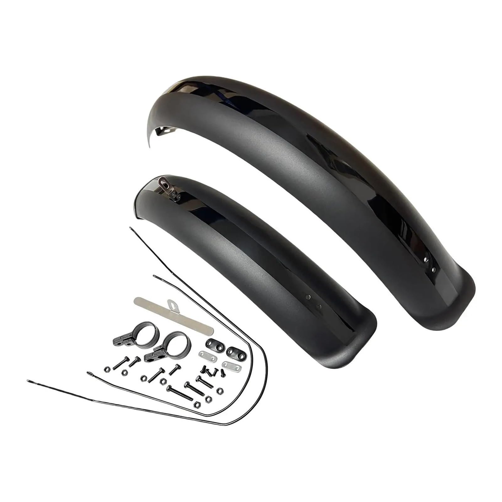 Garde Boue de Vélo Garde-Boue for vélo, pneus Larges, 26/20" x 4,0", for électrique Pliable, pièces de Cyclisme