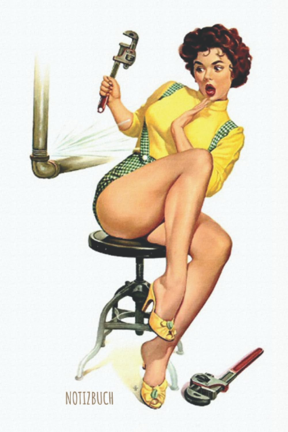 Notizbuch: Wichtelgeschenk für Männer Liniertes Notizheft für Arbeitskollegen Freund Bruder (German Edition)