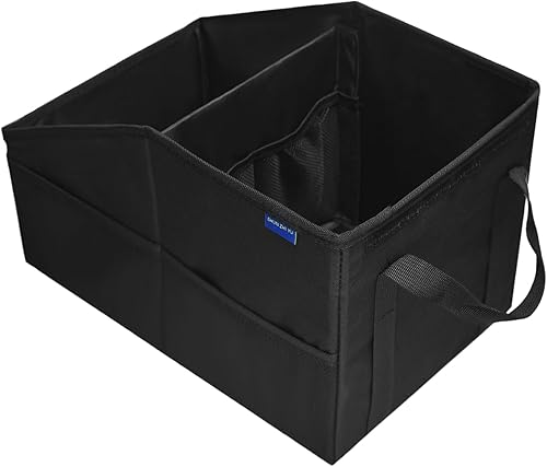 Miniatura 3 de Organizador de asiento de automóvil, organizador de asiento de pasajero, organizador de almacenamiento plegable para asiento de automóvil pequeño