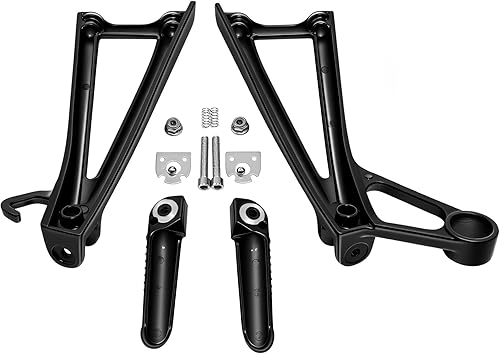 Motocicletas Pies Traseros Soporte Reposapiés Ajuste Para Yamaha YZF R6 03-05 YZF R6S 06-09