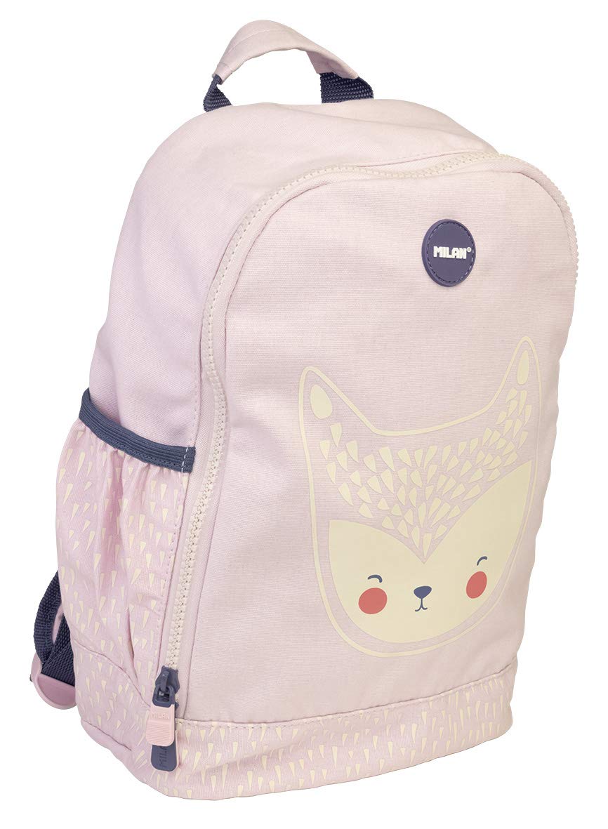 MILAN Mochila Escolar Pequeña Berrywood Rosa Mochila infantil, 33 cm, Rosa