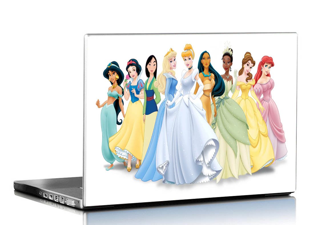 PIXELARTZ Laptop Skin - Princesses - HD Quality-15.6 Inches - Multi-Colour (B074WYSG13) Amazon Price History, Amazon Price Tracker
