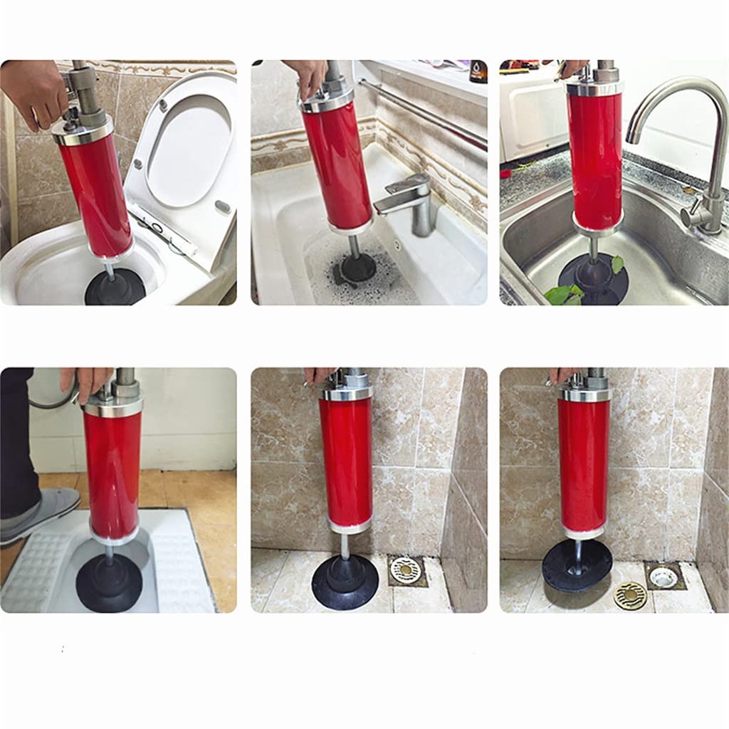 Puissant pistolet à eau plongeante pour toilettes haute pression et déboucheur de sol