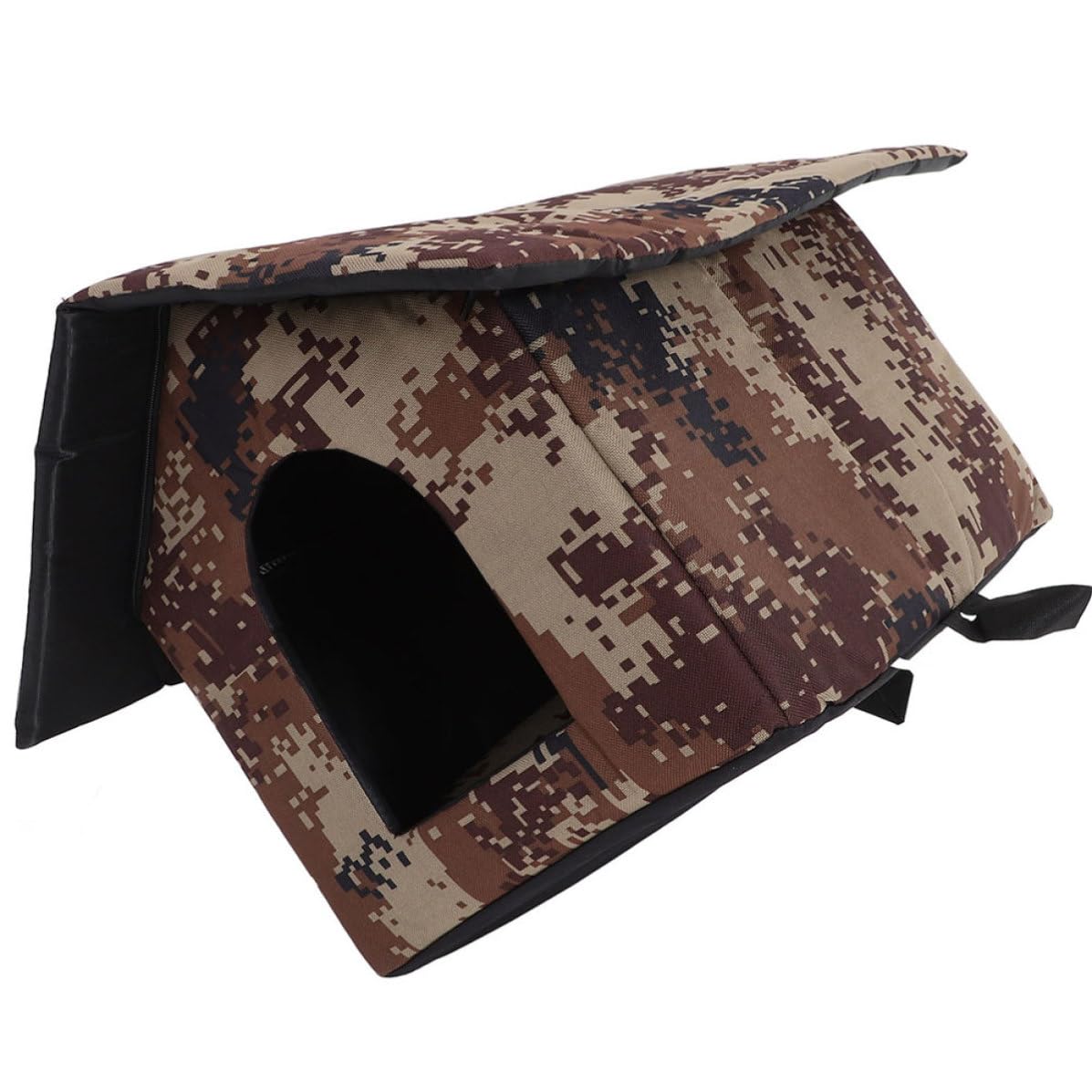 Niche thermique pour chat extérieur KOMBIUDA surélevée avec tapis
