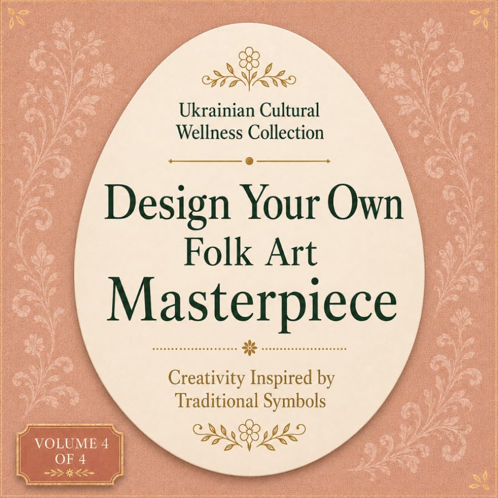 Design Your Own Folk Art Masterpiece: Creativity Inspired by Traditional Symbols (Ukrainian Cultural Wellness Collection)