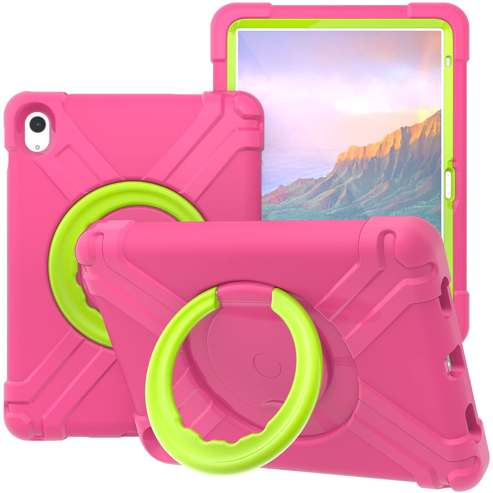 Protection iPad Air 5 antichoc et robuste avec coque antidérapante 10.9