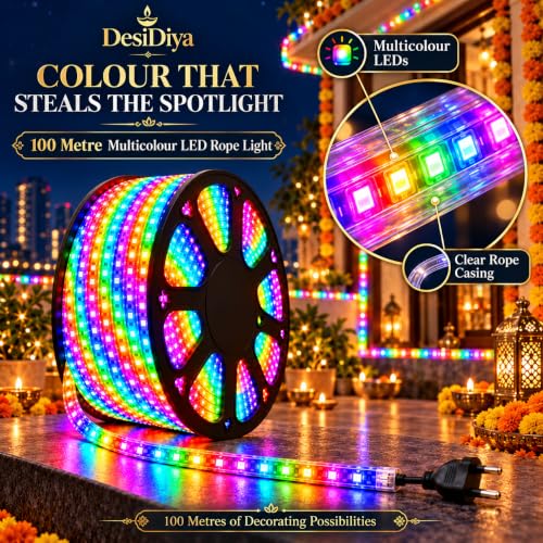 Desidiya LED Rope Light 100 Meter Multicolor - Image 4