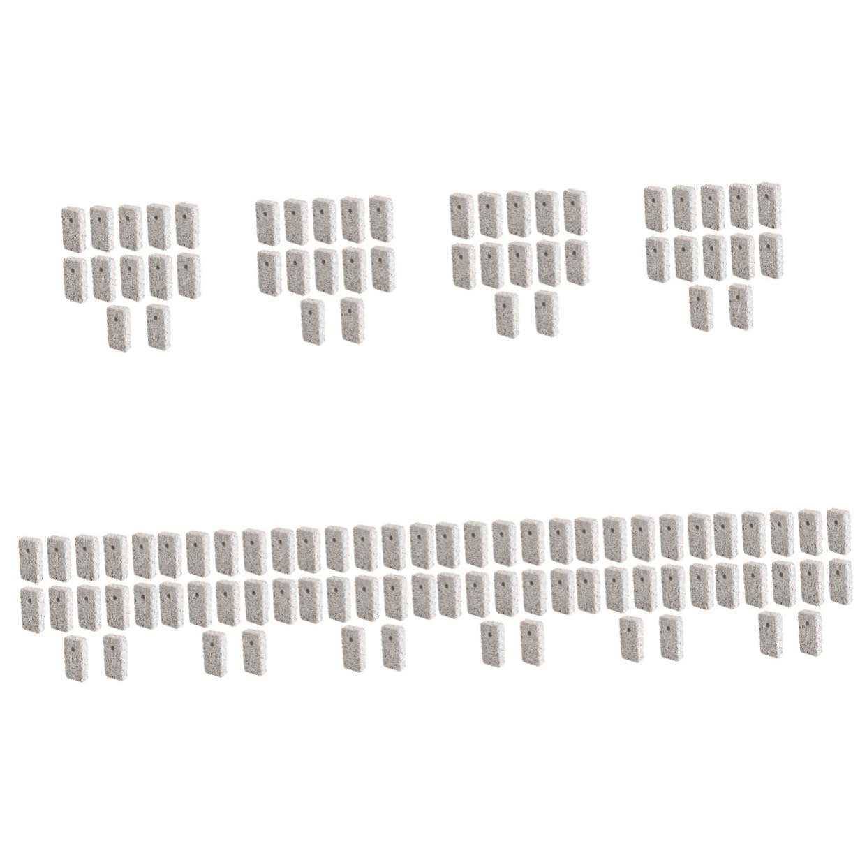 minkissy 120piezas Molar Stone para Pequeñas para Hámster Conejos y Chinchillas Cuidado y