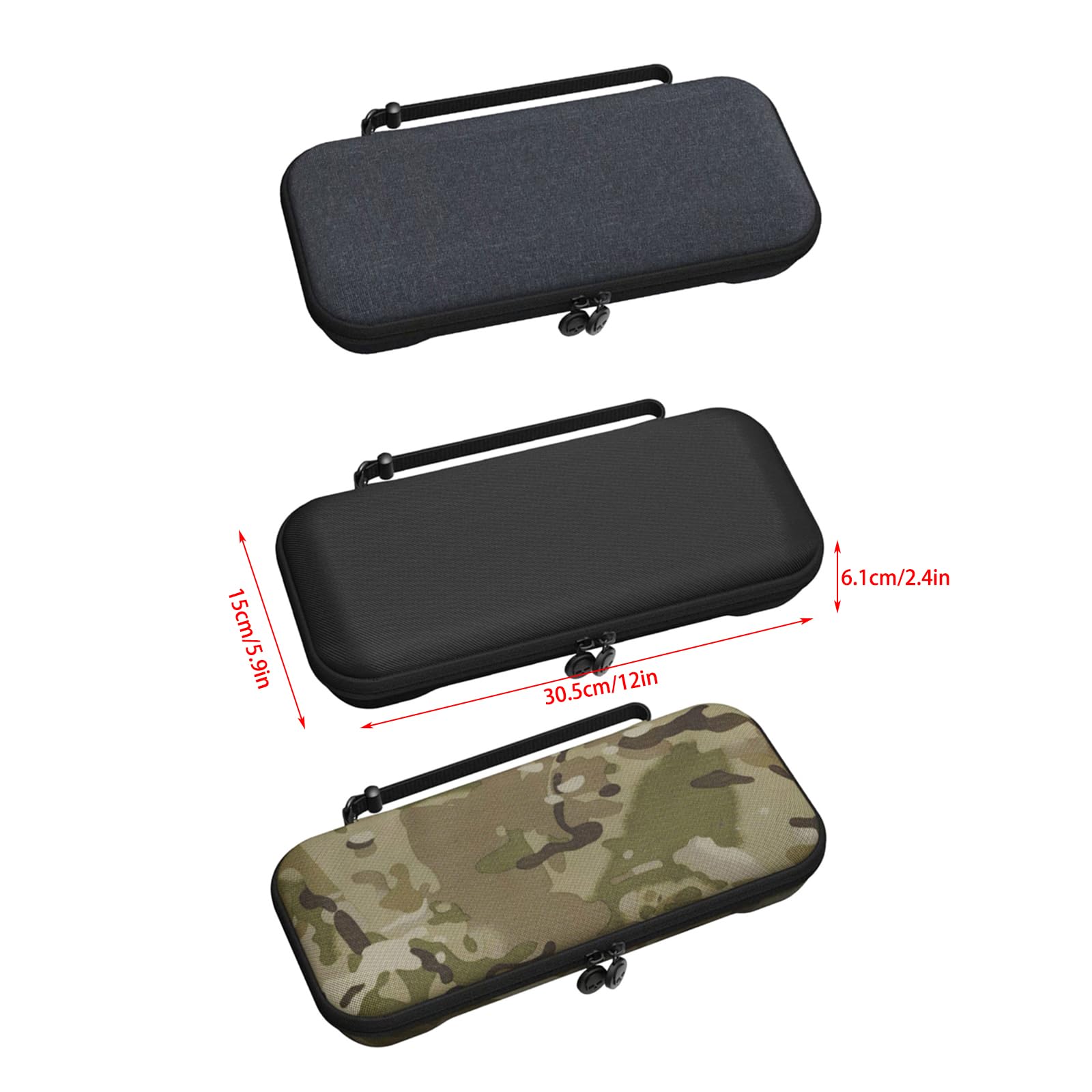 HOOLRZI Bolsa protectora de almacenamiento de viaje para consola de juegos ROG con cubierta resistente al agua y material interior suave