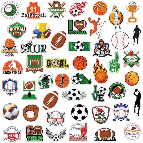 Imanes decorativos deportivos pack 48 unidades