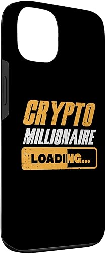 Vista 15 de Funda para iPhone 14 Pro Max Crypto Millionaire Loading Cryptocurrency Trader Hombres Mujeres
