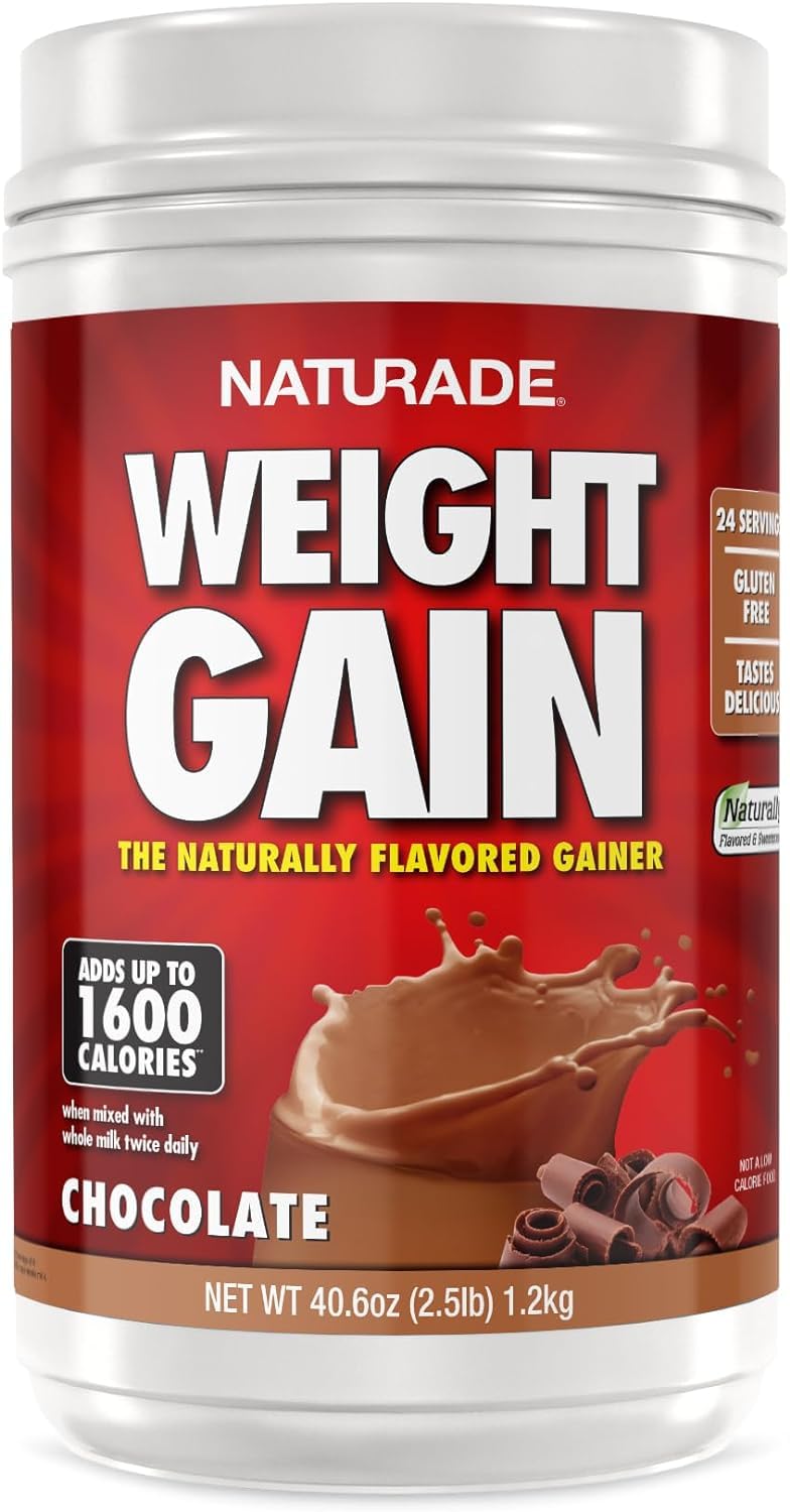 Naturade Weight Gain, White Chocolate, 40.6 Ounce
