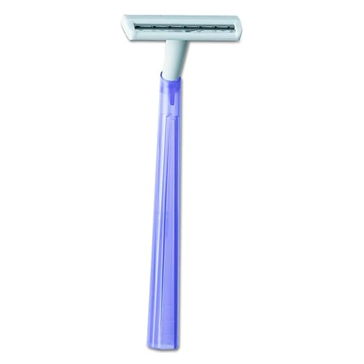 BIC STWP101 Silky Touch Women’s Disposable Razor, 2 Blades, Assorted Colors, Pack of 10