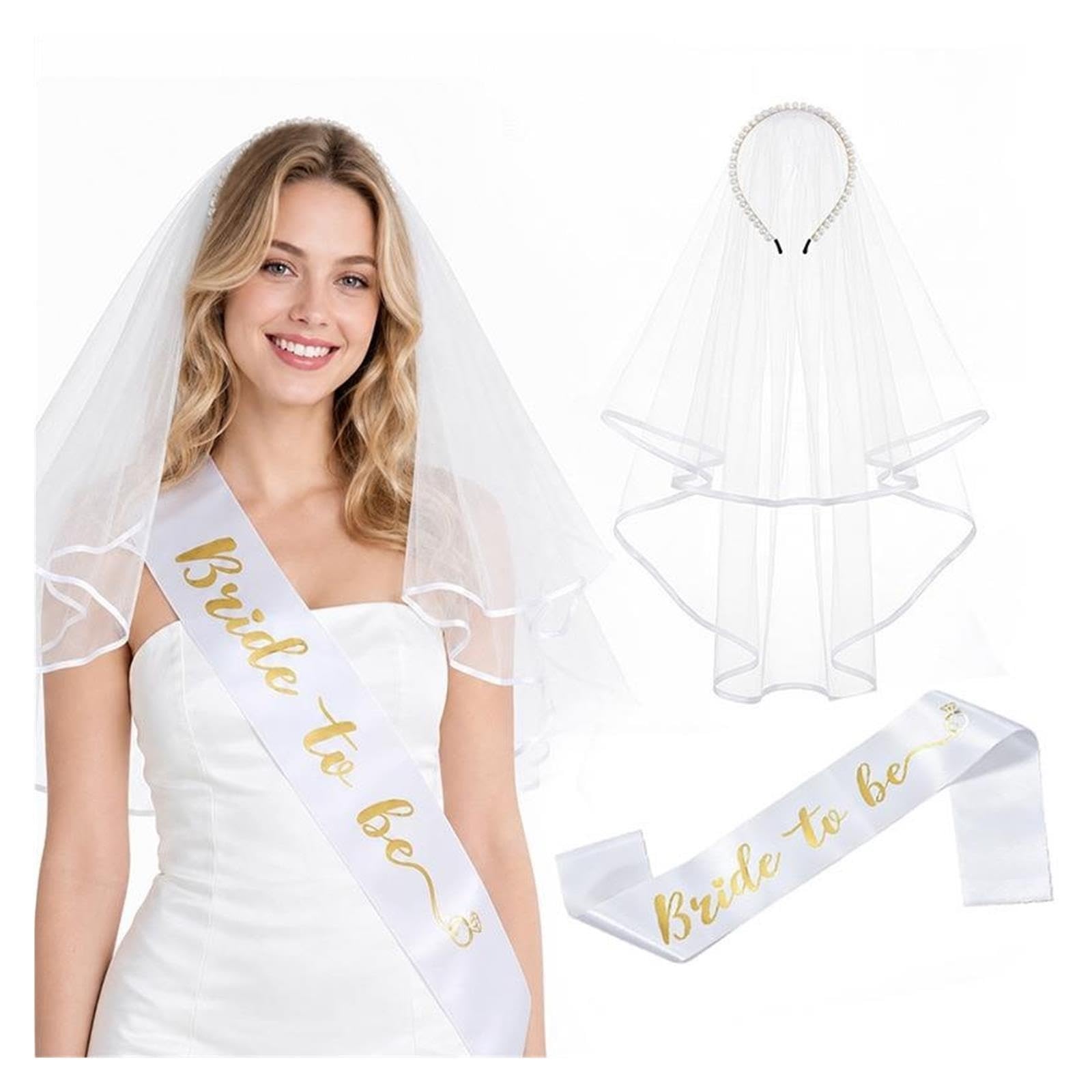 velo de novia Velo de novia diadema con perlas y tirantes grabados en oro