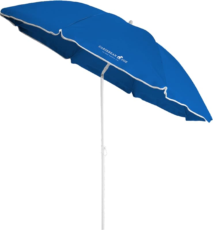 Beach Sun Umbrella, Portable, UV Protection, Great for Outdoor, Shoulder Carry Bag, Full 6 ft Arc