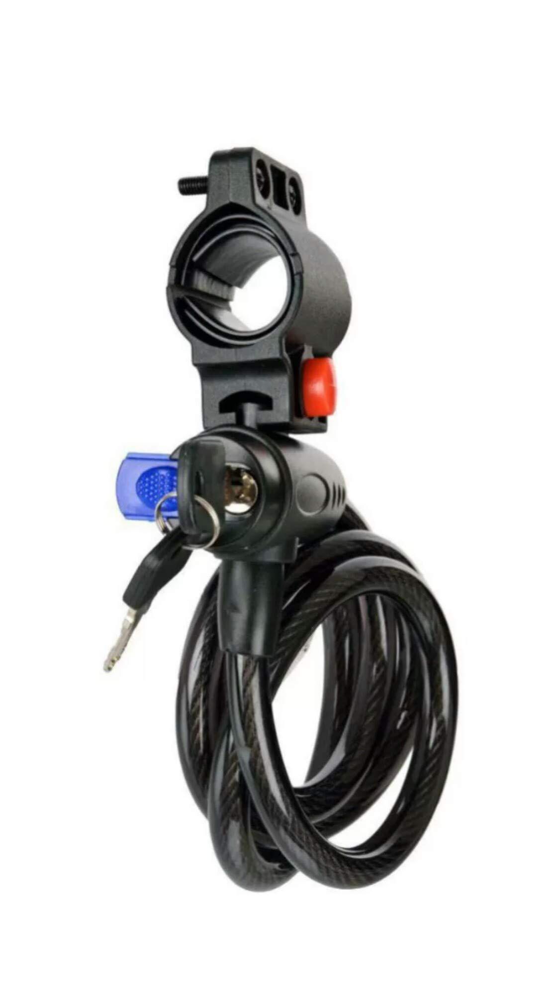 FASTPED ® Anti-Theft Steel Strong Wire Coil Cable Bicycle Motorcycle Security Lock with 2 Keys, 100cmX2mm (Black) Heavy Cycle Lock for Bicycle with Key Bike Lock Anti Theft Cycle Lock with Key (B07MNJL7VG) Amazon Price History, Amazon Price Tracker