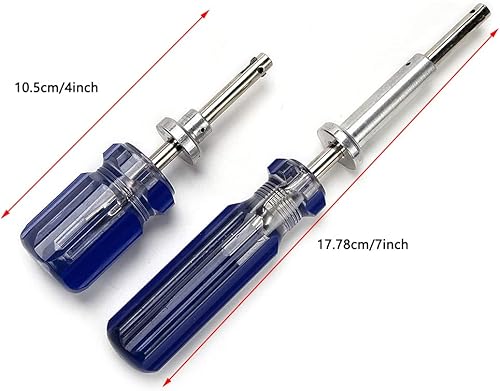 Miniatura 5 de Flushbay Cable TV Terminator Tool 4 pulgadas+7 pulgadas CATV Cable bloqueo y desbloqueo Terminator Tool 75Ohm Cable TV antirrobo llave de bloqueo