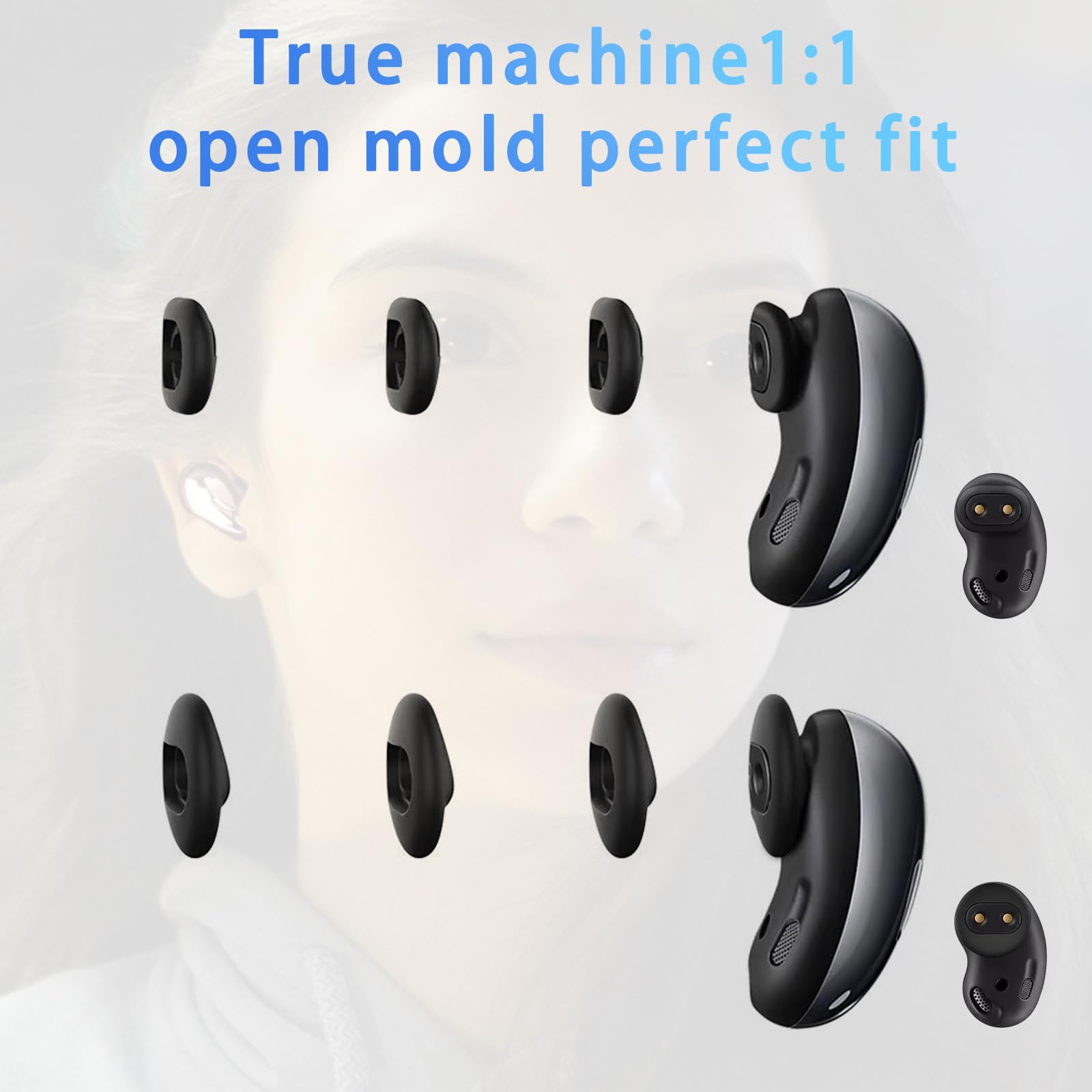 10 PAIA PUNTE Auricolari Stetoscopio Ricambio Tappi Auricolari EUR 7,44 - IT - Foto 8