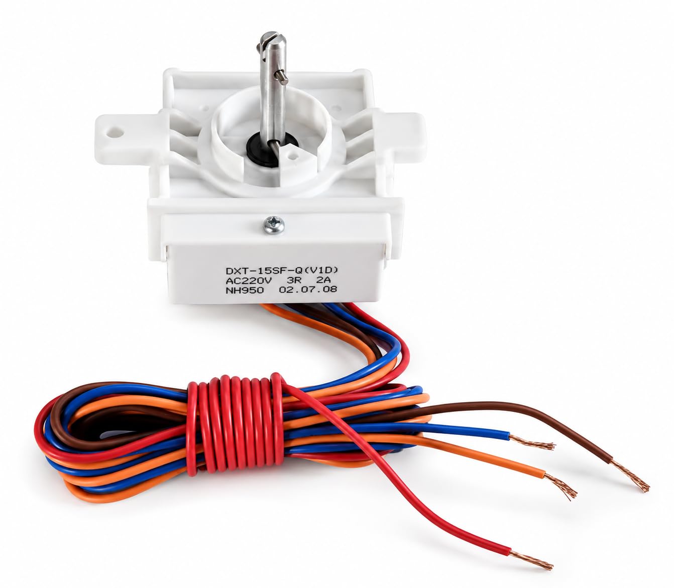 SANAVYA Wash Timer Suitable for Videocon/National Single Knob Washing Machine | 35 Minutes Wash Timer | 4 Wire (Red, Blue, Orange, Brown) | Washing Machine Replacement Spare Part-image-6