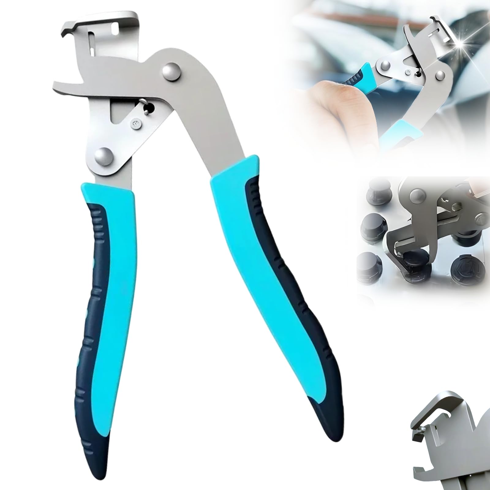 Car Clip Pliers and Disassembly Tools, 2025 New Auto Plastic Clip Pliers, Efficient Multi-functional Automotive Snap Plier, Easy to Remove Fasteners,