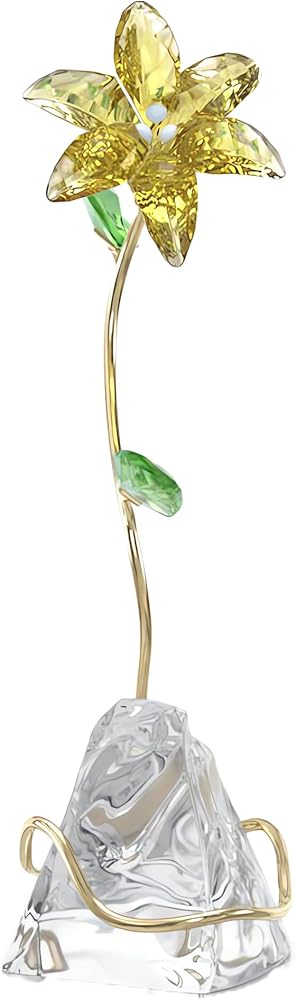 SWAROVSKI クリスタル置物　Florereユリ SWAROVSKI スワロフスキー Swarovski クリスタル 置物 花 Florereユリ
