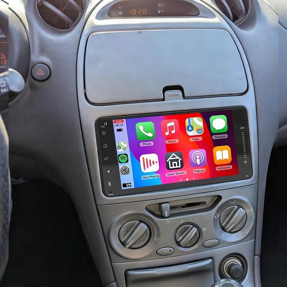 Android 14 Podwójny DIN Radio samochodowe for Toyota Celica 2000-2005, 7" Touchscreen Car Radio Bluetooth DSP GPS Navigation Wireless Carplay Radio Android Kamera cofania Mirror Link 2+32G