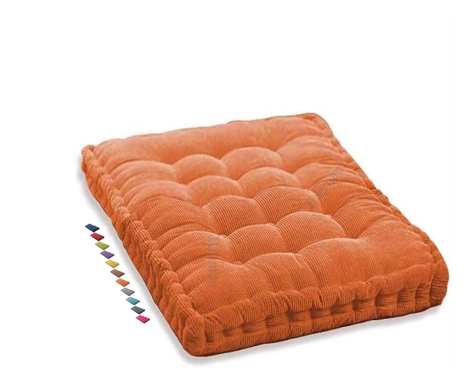 1 Seater 2 Seater Porch Swing Cushion Bench Cushion Outdoor Indoor 120cm 150cm 3 Seater 100cm 140cm 240cm Garden Cushions 50x50 Reversible Chair Pad 40x40 Cushion for Office Chair Garden Bench(Orange