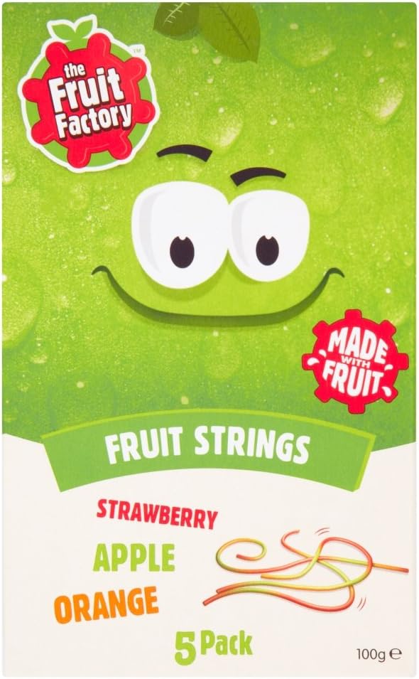 The Fruit Factory Fruit Strings, 5 x 20 g