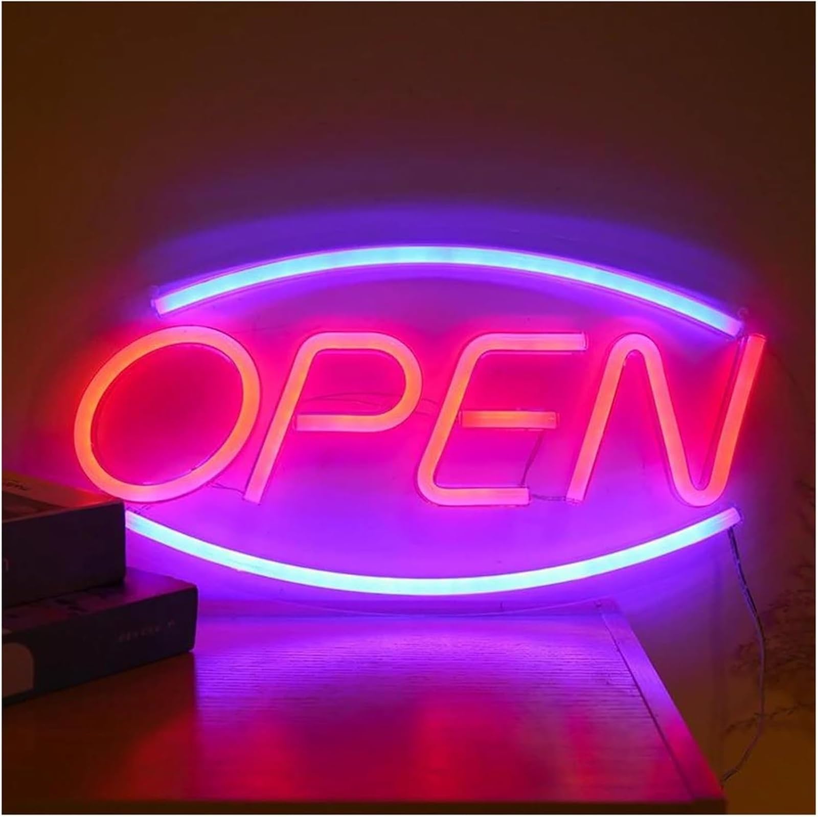 Zynther Neon lamp Luminaires Ouvert Néon Tenture Murale Signe Bar Chambre Mur Fête Club Bureau Décoration