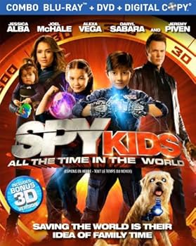 Blu-ray Spy Kids 4: All The Time In The World (Blu-ray + DVD) Book