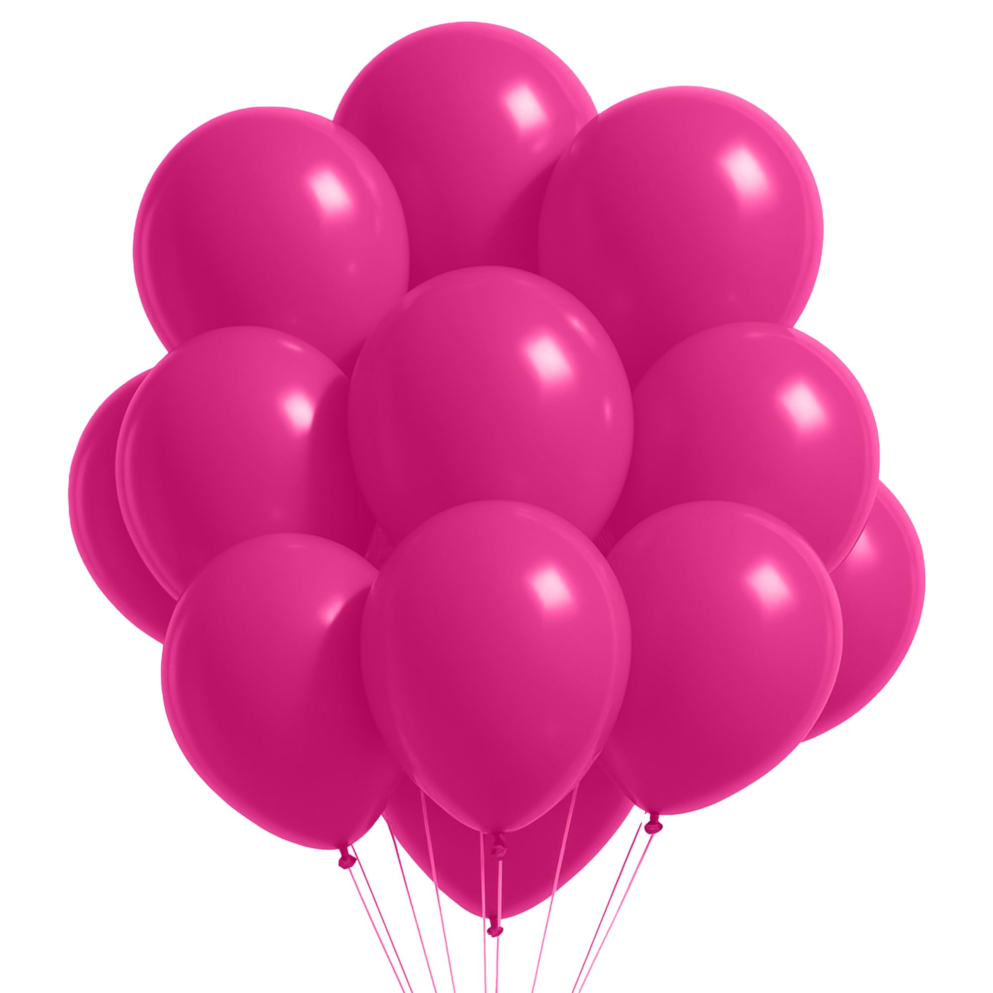 WedDecor 500pcs Light Rose Latex Balloon 10" Large Helium Grade Balloons Birthday Balloons for Kids Party Anniversary, Wedding Decoration Event Supplies Accessories