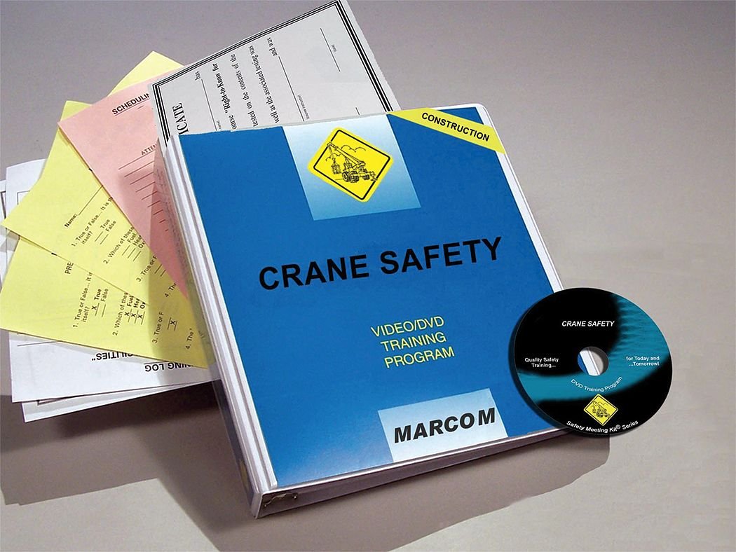 V0001249ST Crane Safety Construction, DVD Training, Spanish
