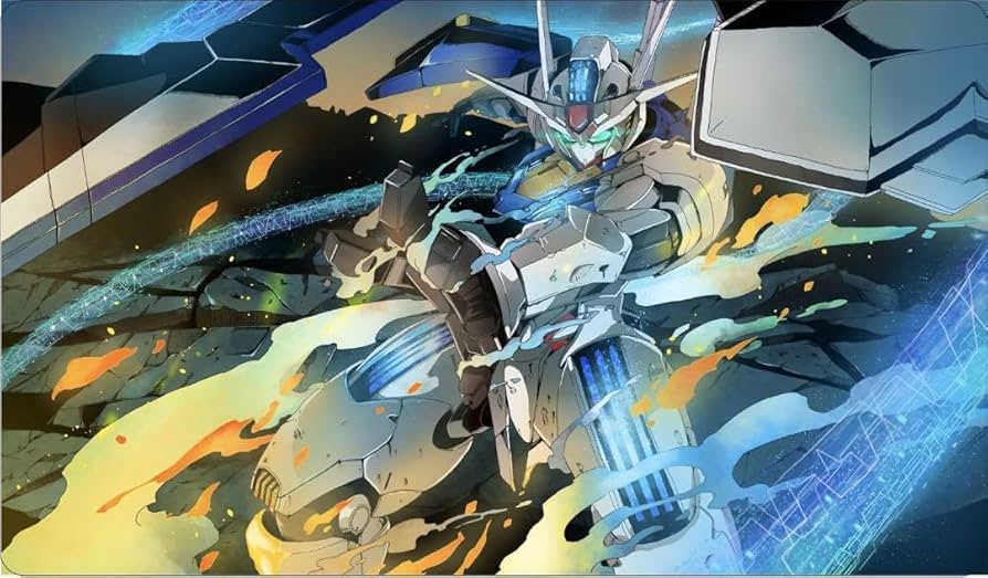 水星の魔女ガンダムエアリアルプレイマットしゃあぷぺんそぅ