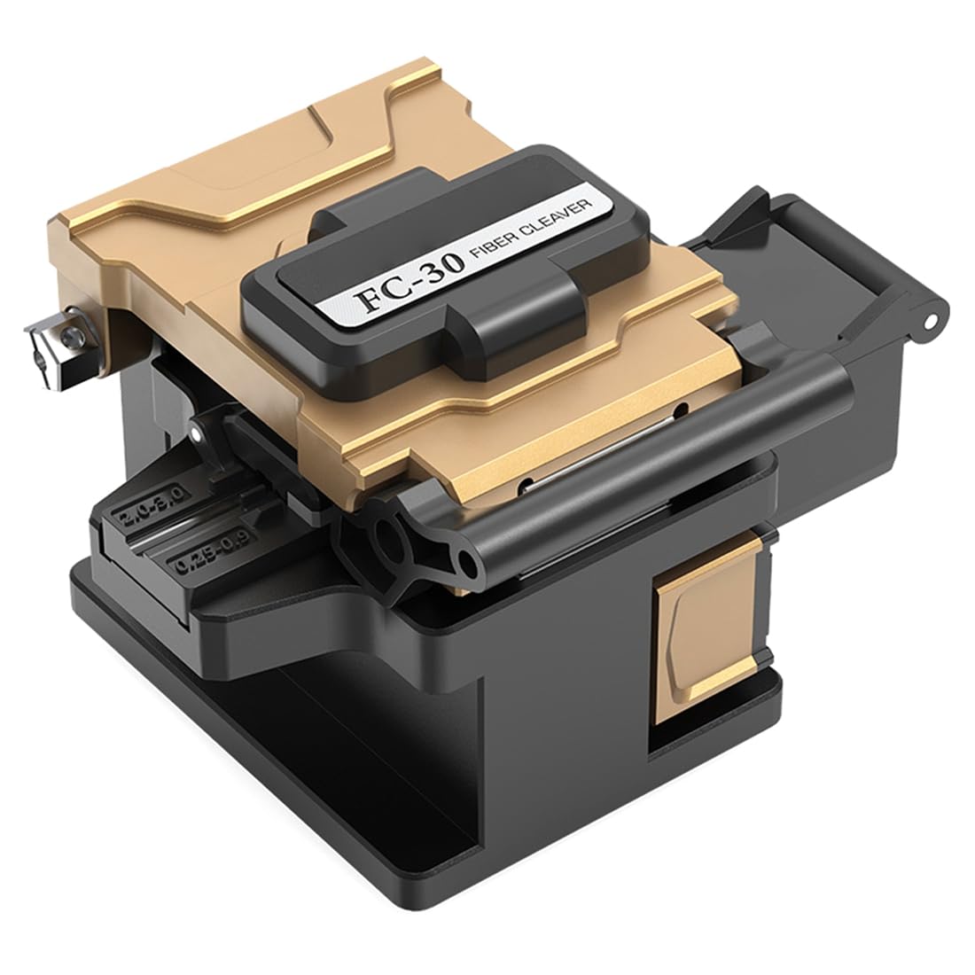 UDSKNV[KSL FC-30 Fiber Optic Cleaver 48000 Times Blade Life High Durability Optical Fiber Cutter with Scrap Collector