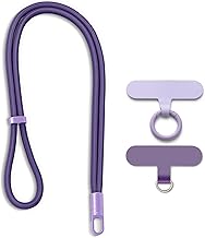 AOKSUNOVA Universal Handykette zum Umhängen Dunkelviolett Phone Lanyard Handyband zum Umhängen Lang Schlüsselband Handyschnur