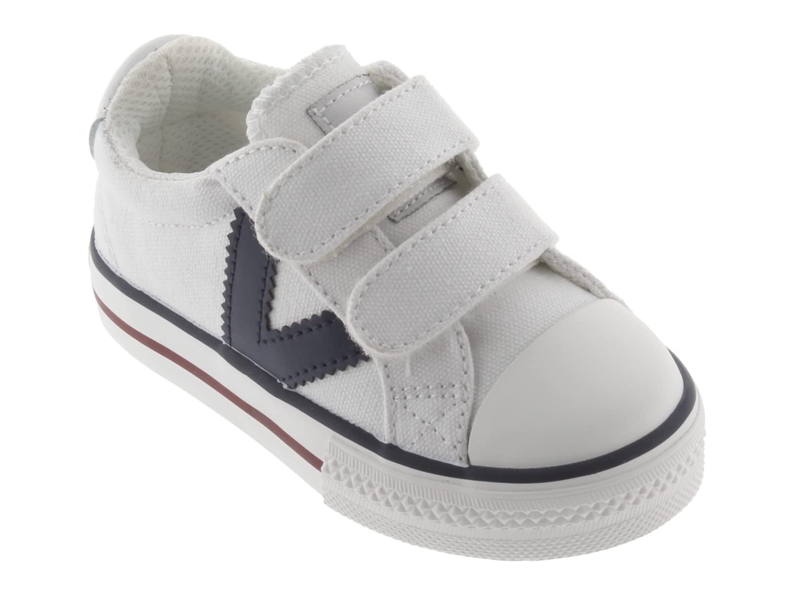 victoria Zapatillas Unisex Tribu Lona & Logotipo En Contraste & Tiras Adherentes 1065163 para Niños