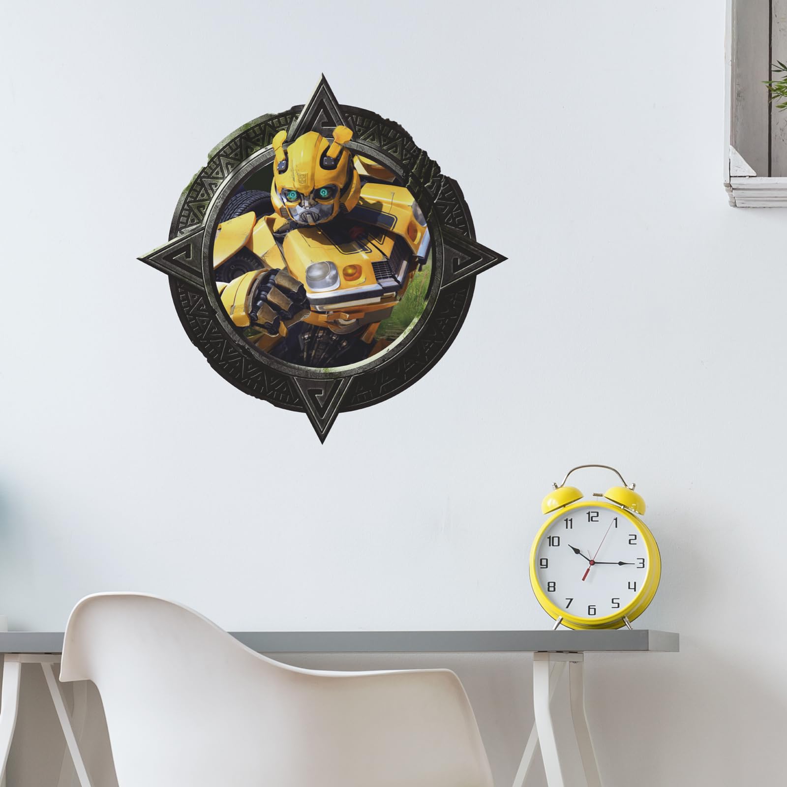 Stickerscape Bumblebee Transformers Wall Stickers ( - Regular) | Official Transformers Wall Decal, Transformers Wall Decor | Rise Of The Beasts | Easy To Apply, Cleanly Removable