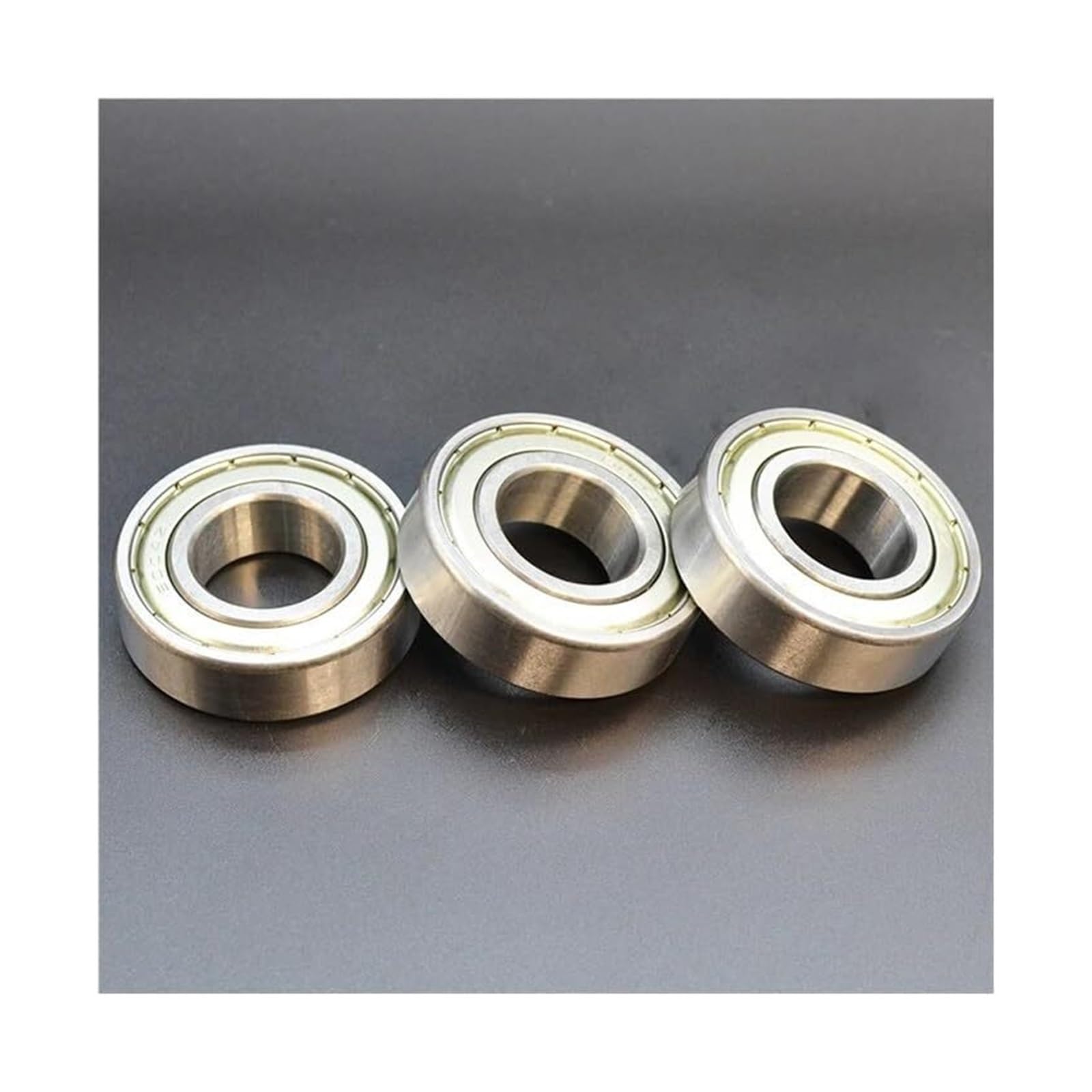 5/2 pièces 6004ZZ roulement à billes gorge profonde 6000ZZ 6001ZZ 6002ZZ 6003ZZ 6000RS 6001RS 6002RS 6003RS en acier,Durabilité améliorée(5pcs 6000zz)