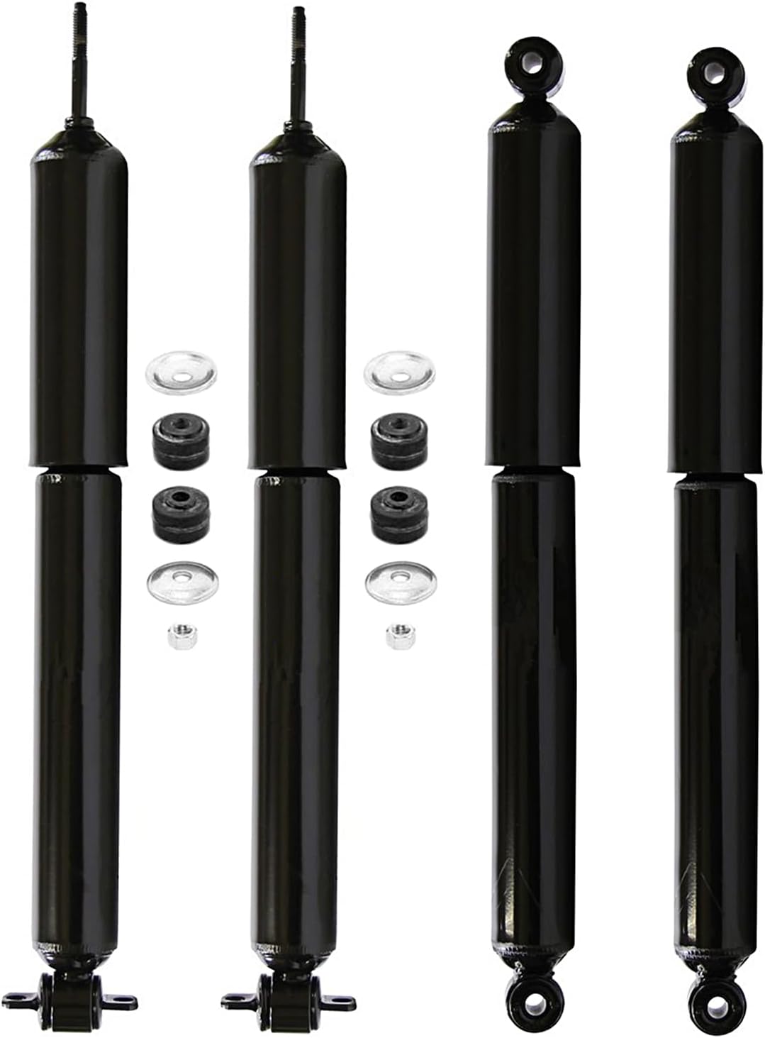 Front & Rear Shocks Struts Set of 4 Fit for 1999-2004 Jeep Grand Cherokee 4.0L 4.7L 4WD AWD RWD