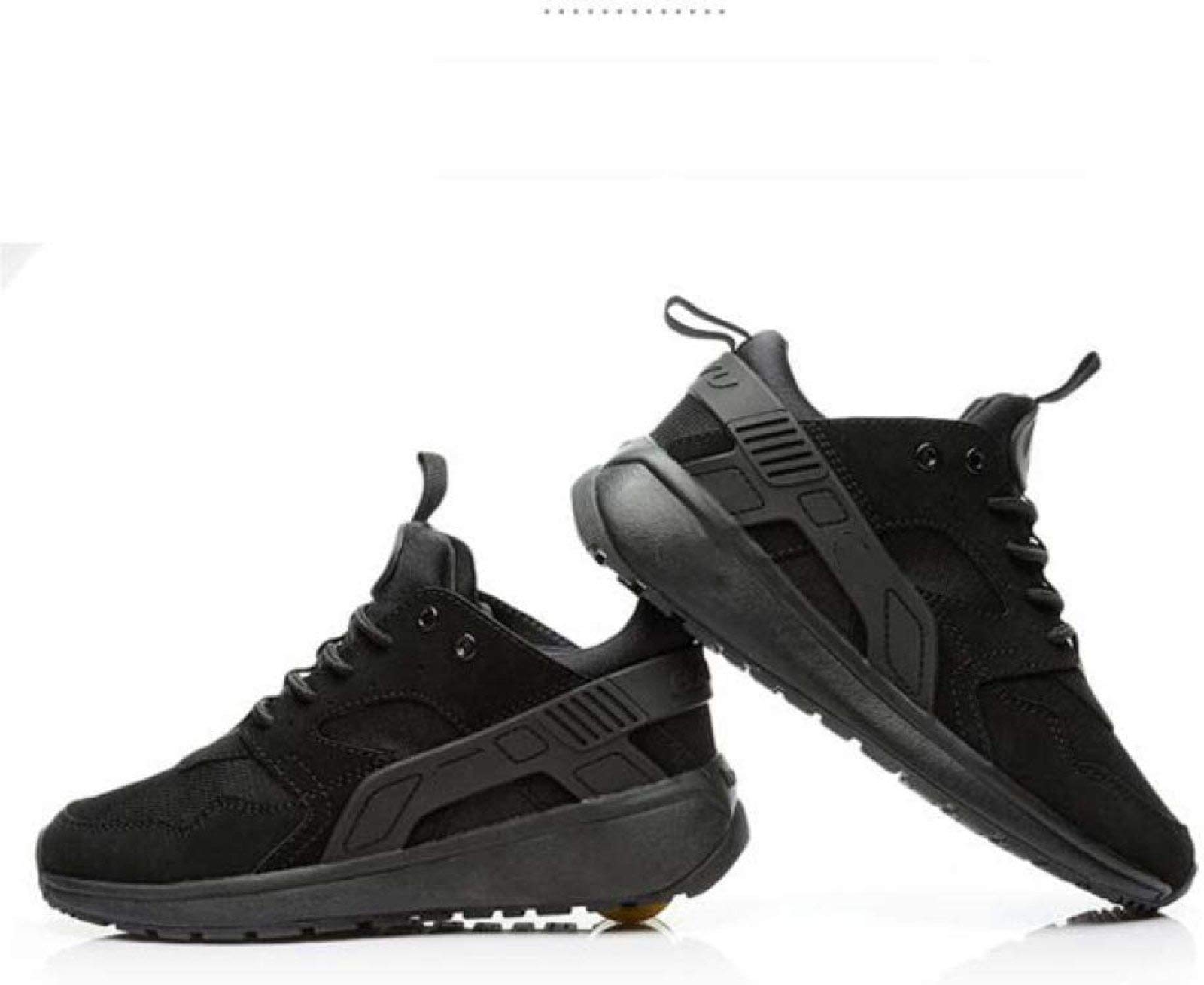 Chaussures De Patin à roulettes avec Roue Unique Femmes Hommes Garçons Filles Enfants Chaussures De Roue Chaussures De Skate,Black-36