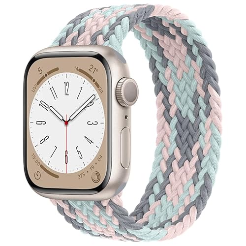 コンパチブル apple watch バンド iwatch バンド 編組バンド apple watch Ultra3/Ultra2/Ultra/10/9/8/7/6/5/4/3/2/1/SEに対応 38mm/40mm/41mm 42mm/44mm/45mm